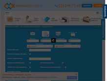 Tablet Screenshot of centrumkurierskie.pl